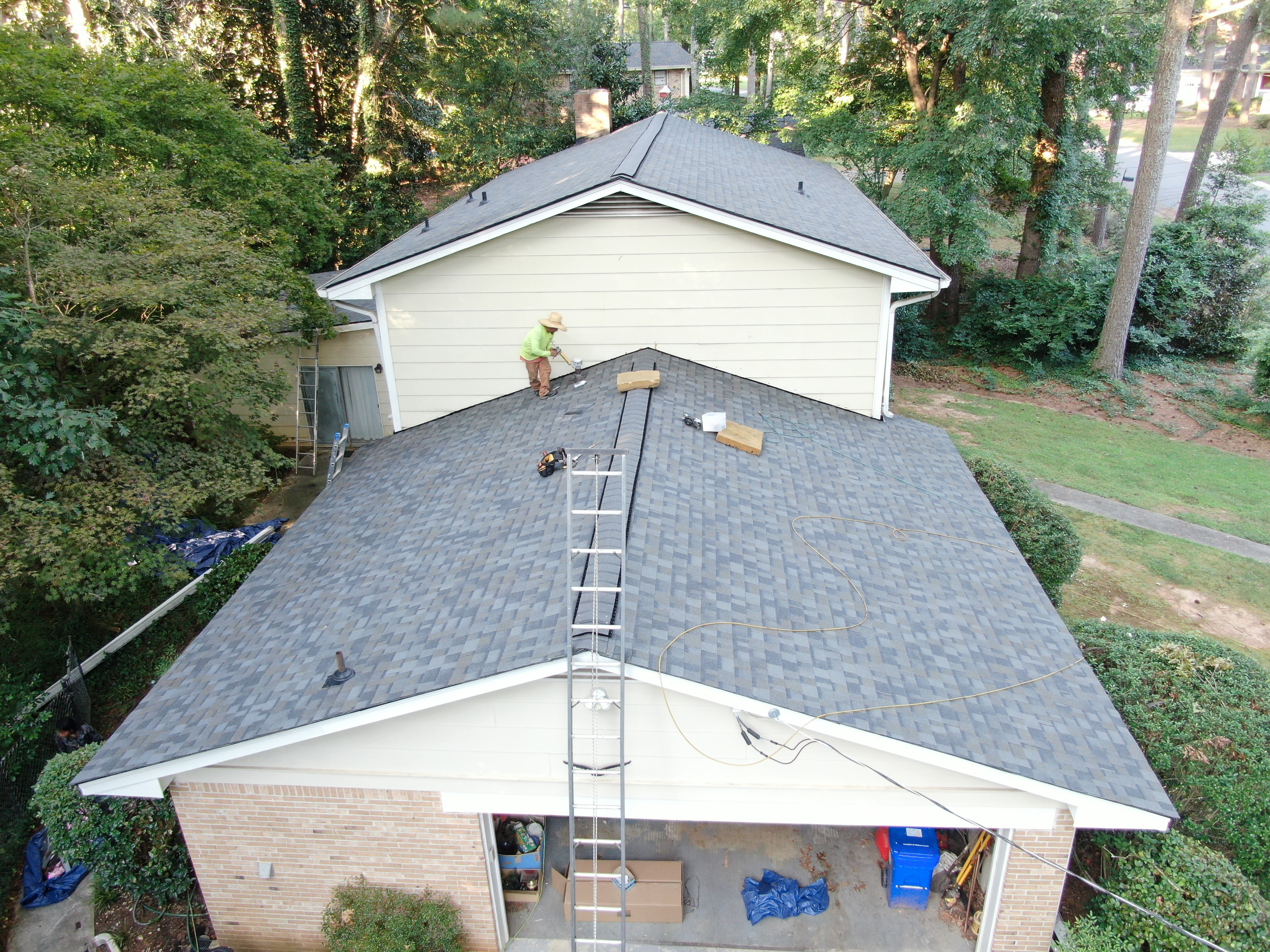 New Roof in Dunwoody Georgia