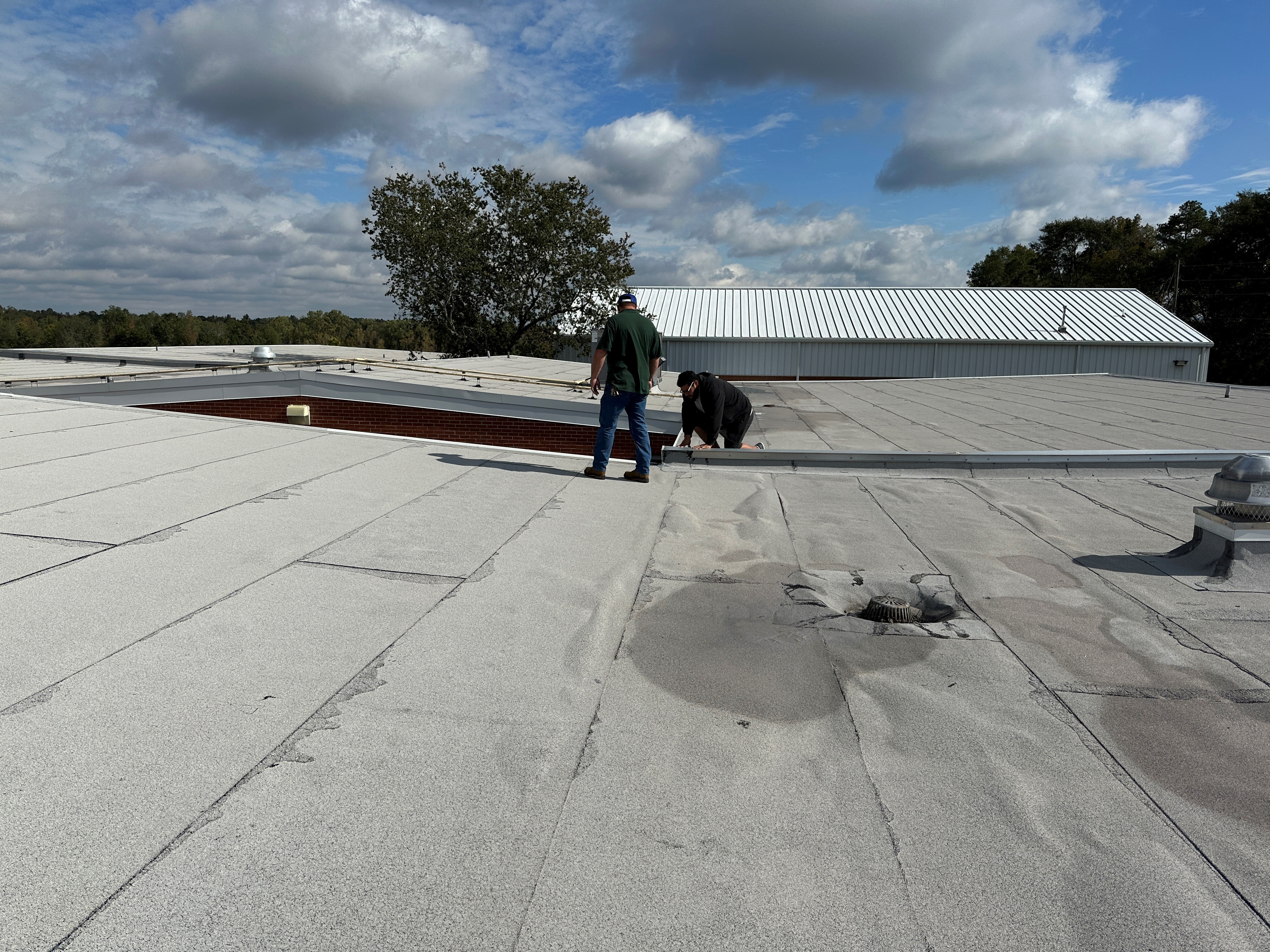 Flat Roof Inspection - Atlanta Georgia